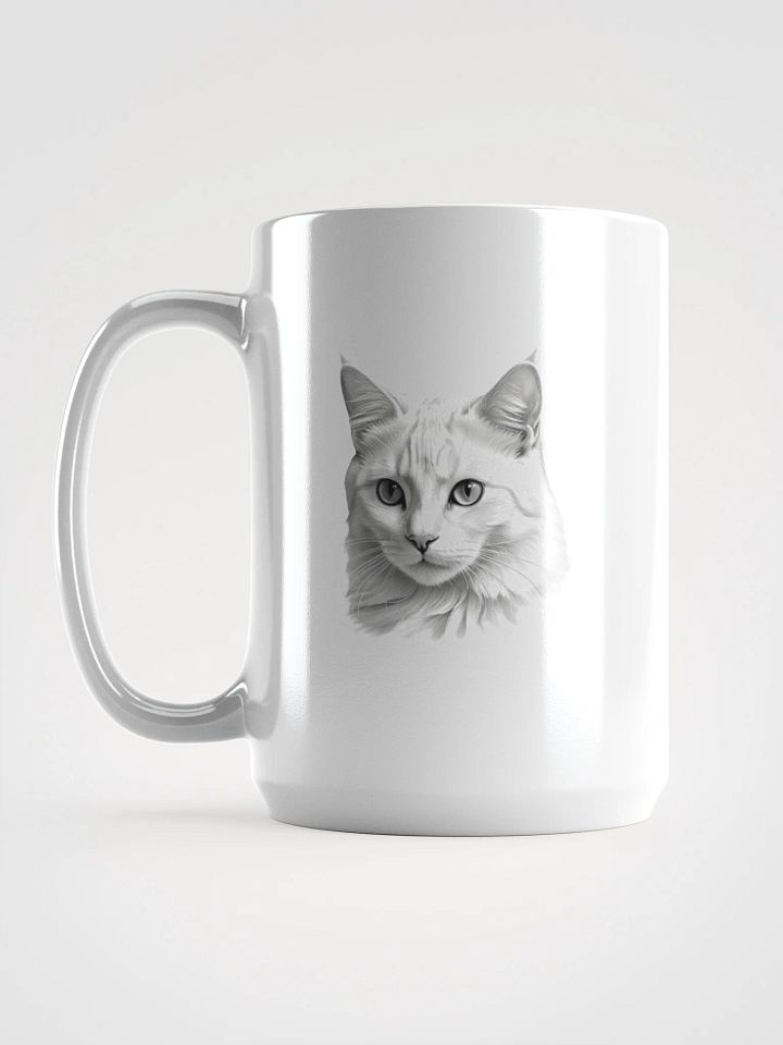 Elegant Cat Sketch Mug product image (2)