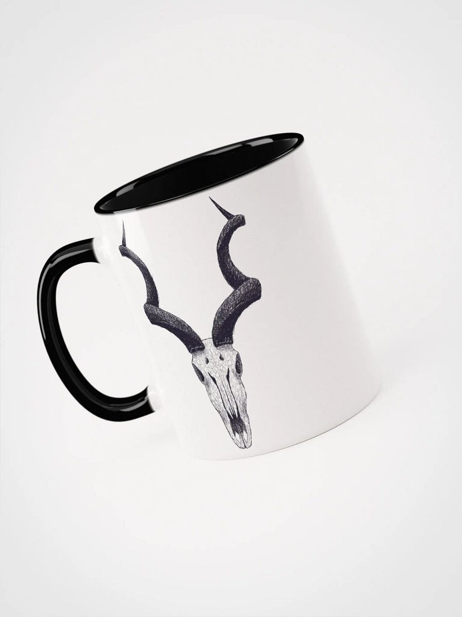 Kudu Skull White Mug product image (4)