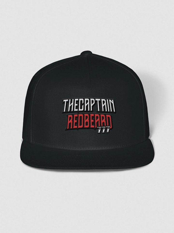 The Captain Redbeard777 Flat Snapback Cap product image (1)