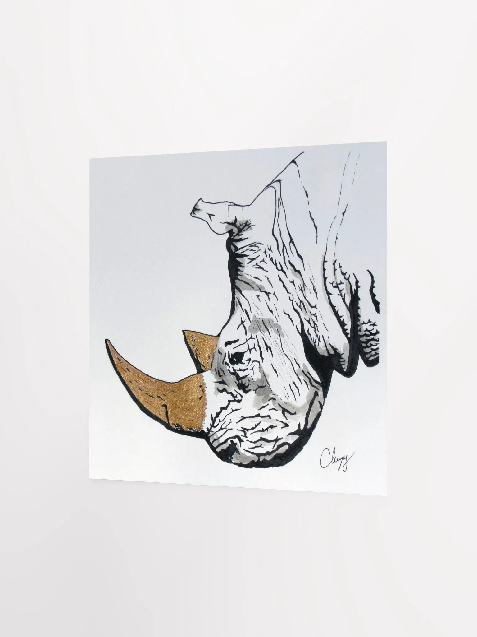 Rhinoceros Print product image (2)