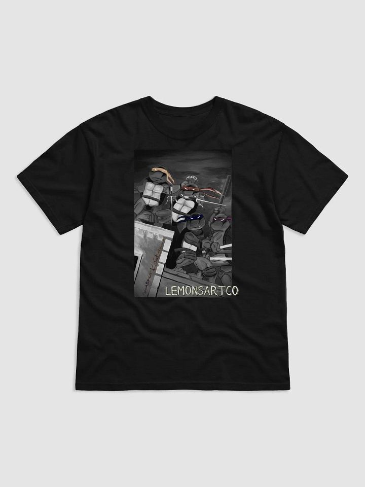 Reptile Teen Shinobi B&W T-Shirt product image (9)