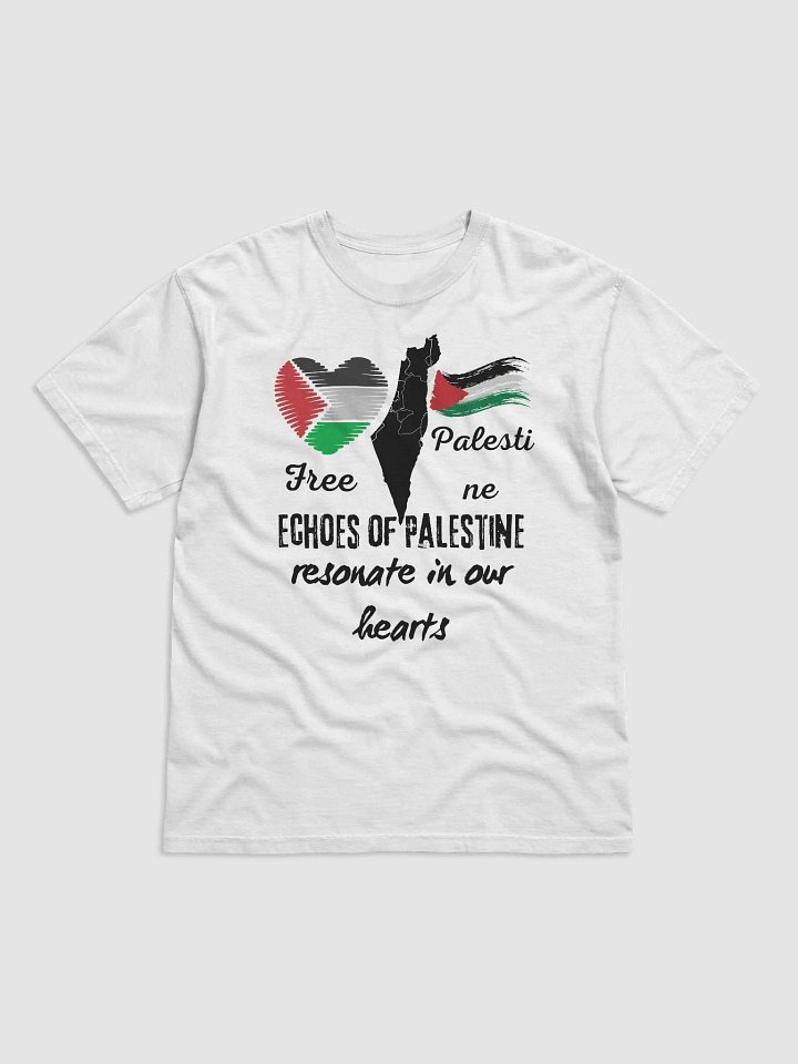 Free Palestine Voice Tee - Echoes of Palestine Resonate in Our Hearts product image (1)