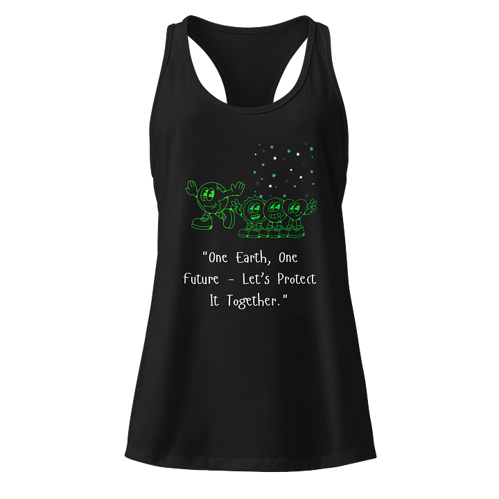 One Earth, One Future Racerback Tank product image (1)