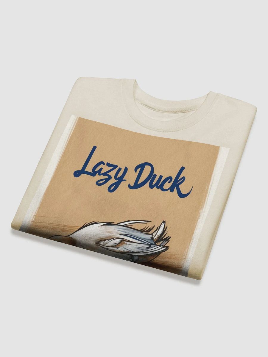 Lazy Duck – A fun sweatshirt with a playful duck illustration. product image (26)