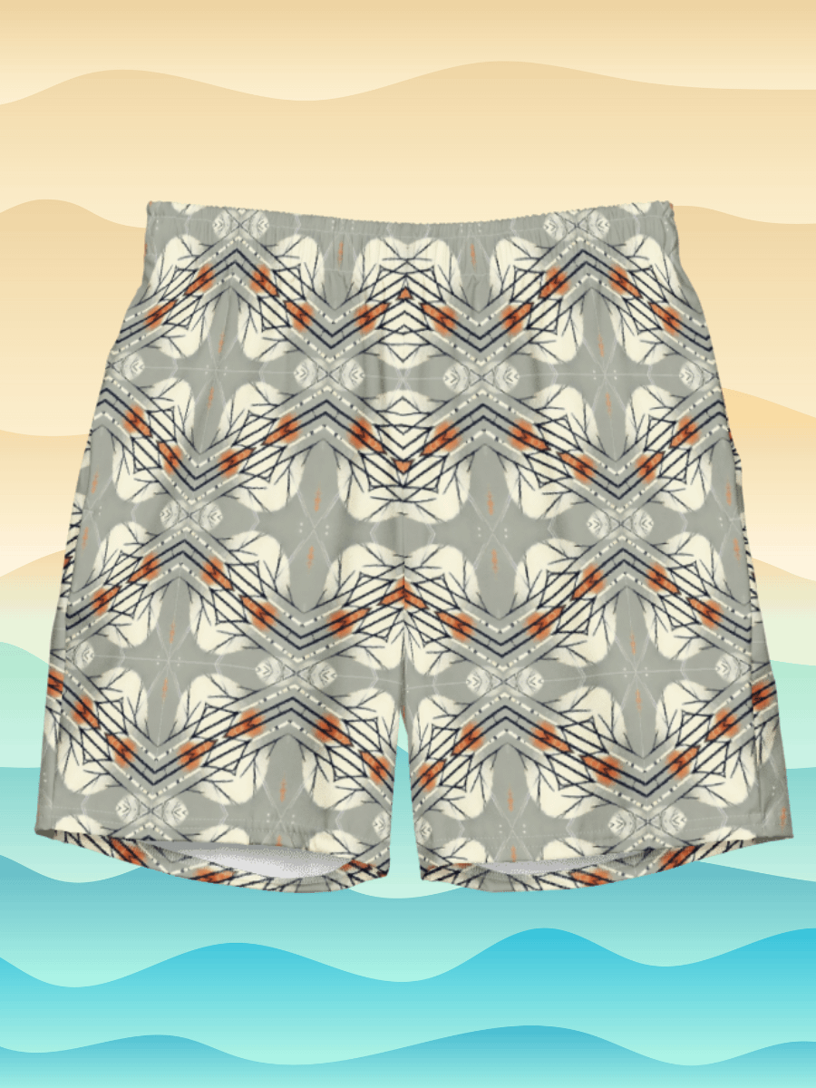 Lattice Lagoon Swim Shorts product image (1)