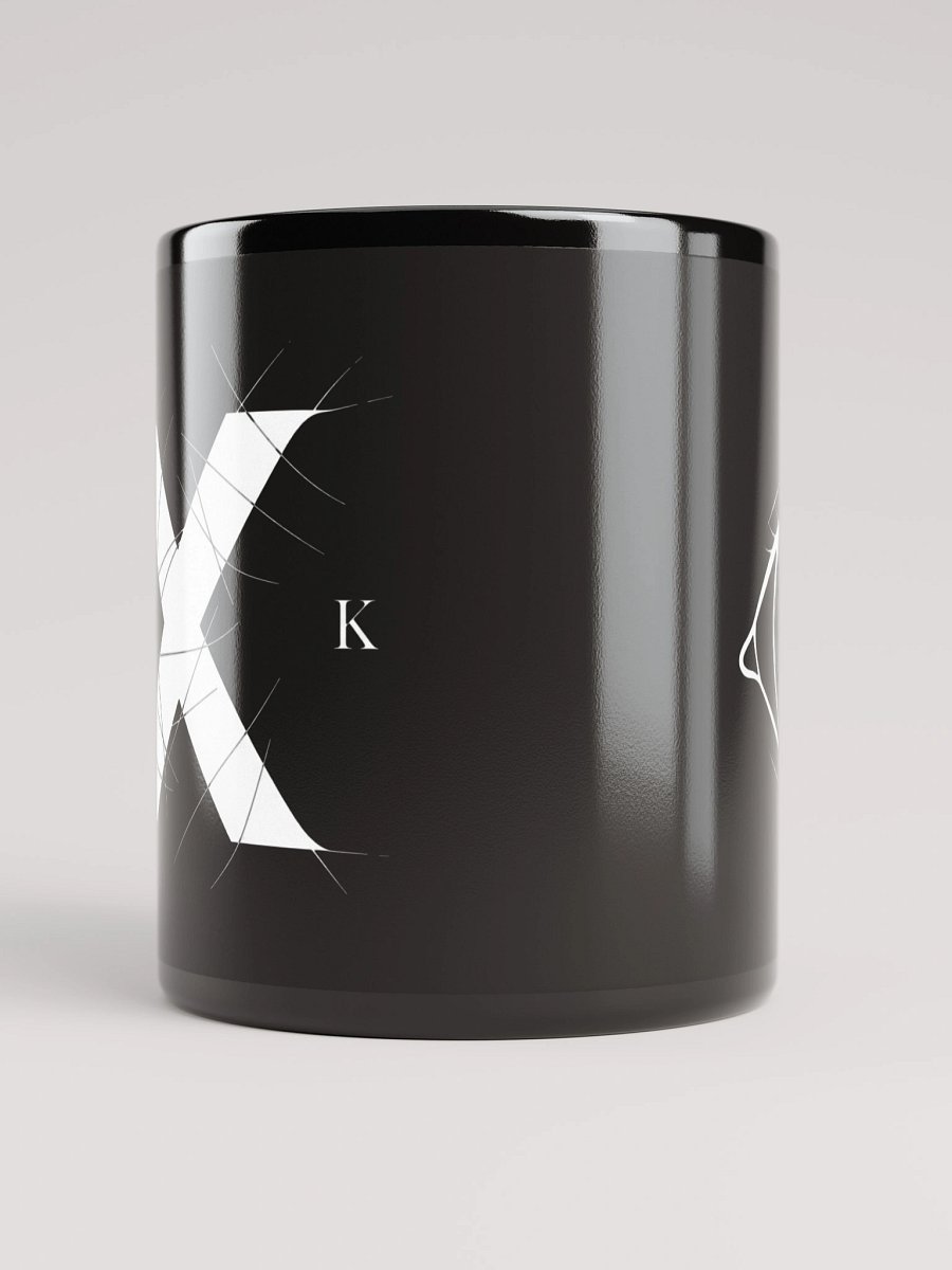 Fetish X Killer F.X.K. Stitch X & Eye Logo Black Mug product image (10)
