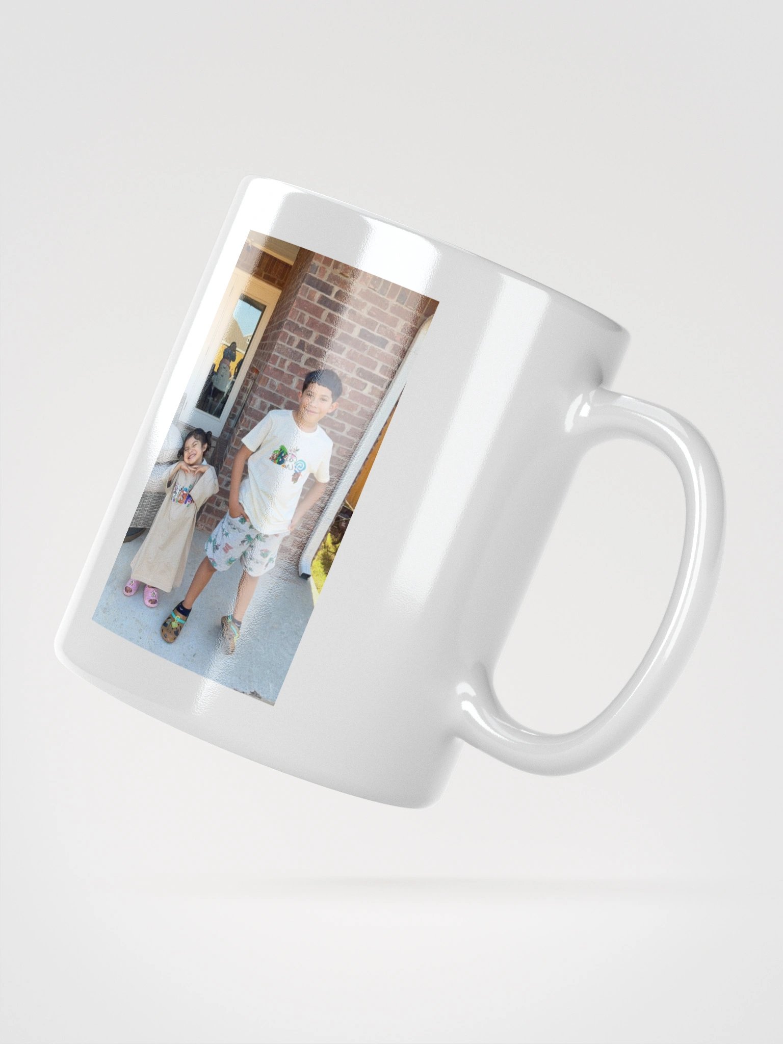 White Glossy Mug product image (5)