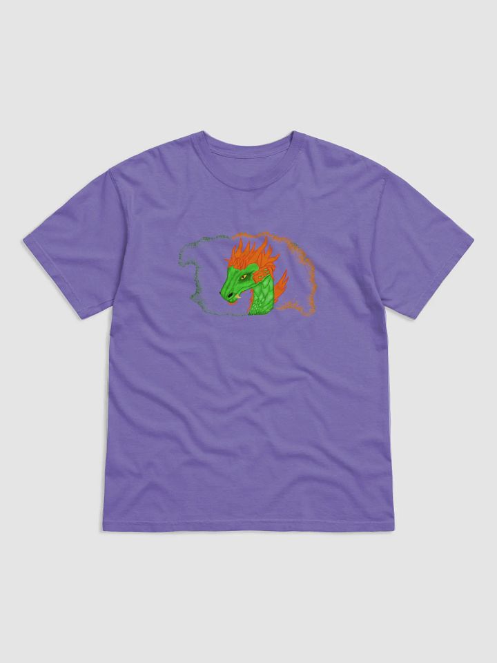 Fiery Dragon Graphic Cotton T-Shirt product image (1)