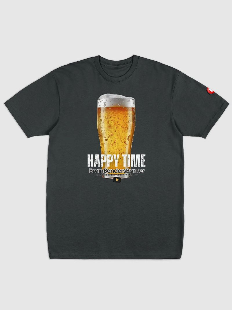 Happy Time Beer Glass BBB Tee