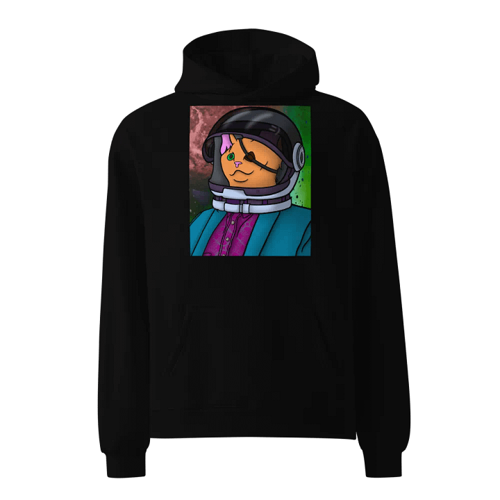 Astronaut kitty Oversized Hoodie product image (1)
