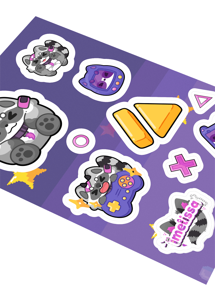 Trash Panda Sticker Sheet product image (2)