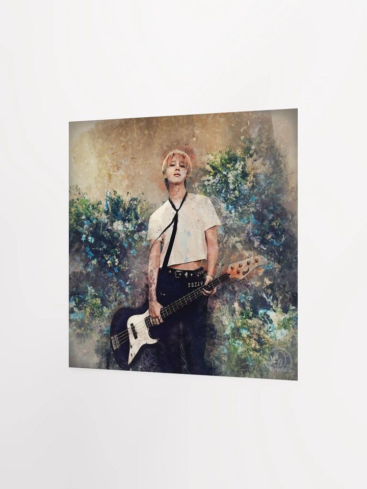 BTS - Our Rock Star Jimin Print (Unframed) - Designed by ChimberArt product image (6)