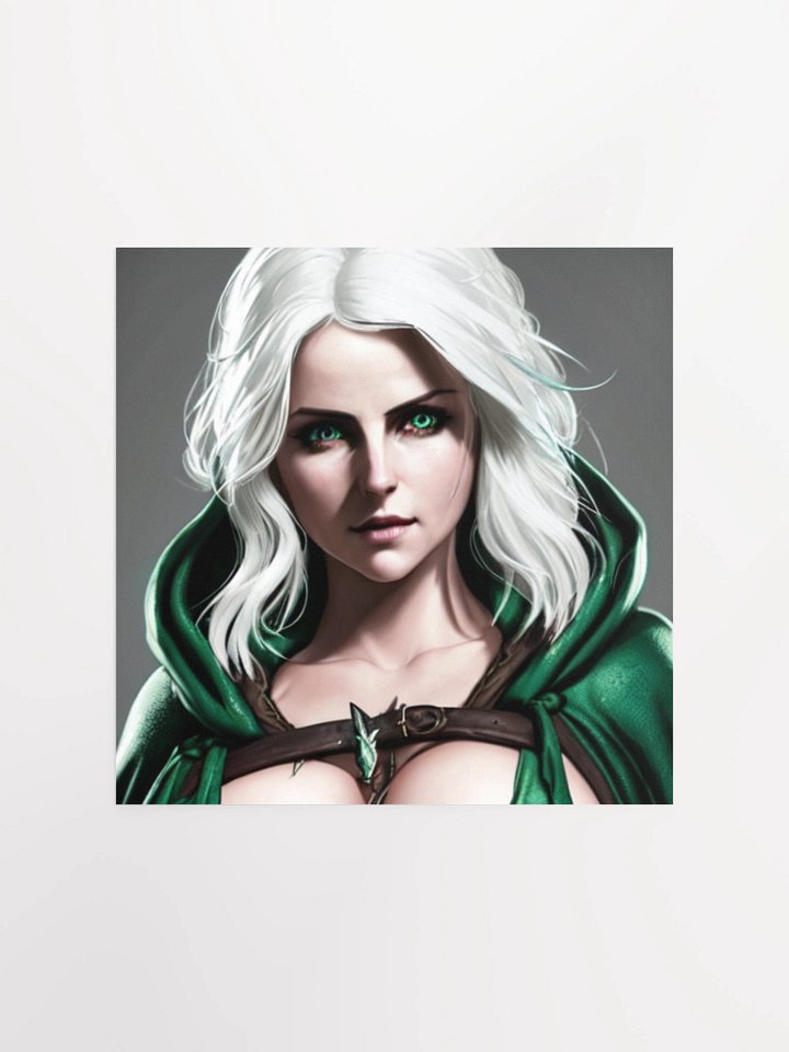 Emerald Guardian Matte Poster product image (2)