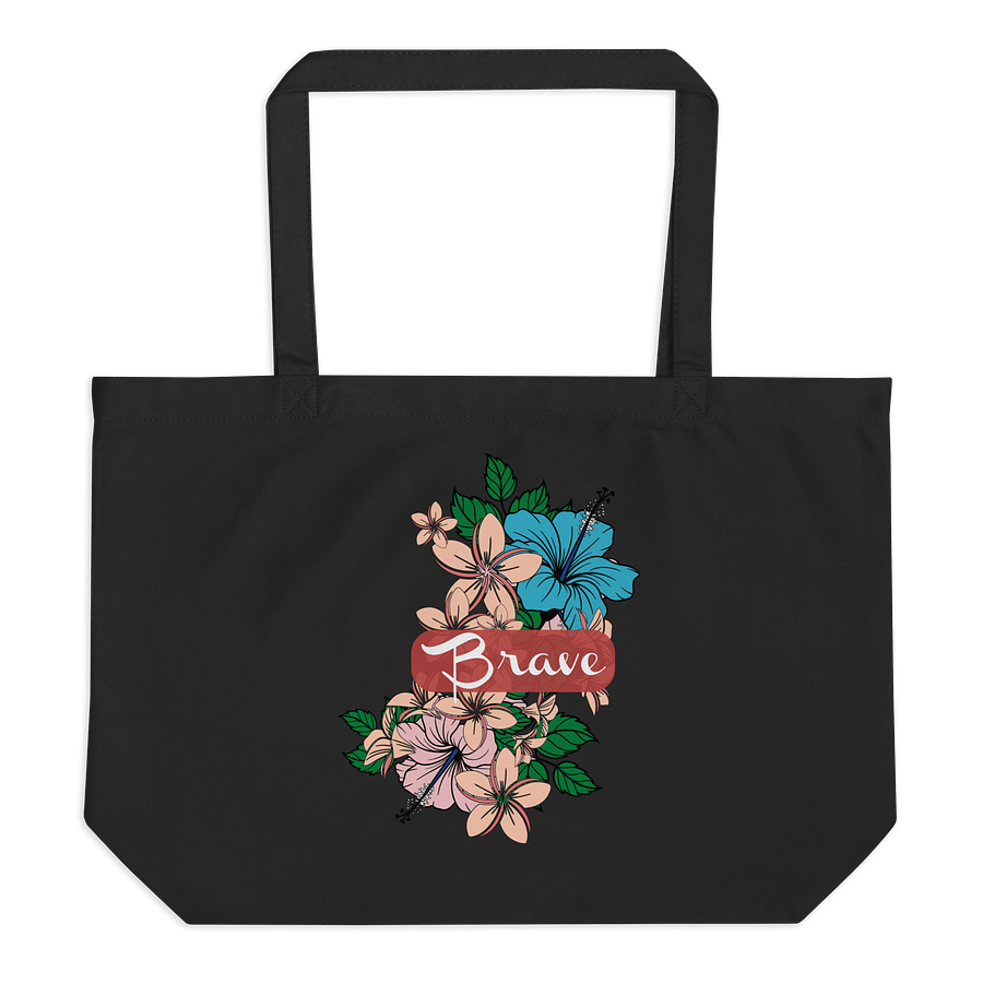 Organic Cotton Tote Bag Big, Brave product image (1)