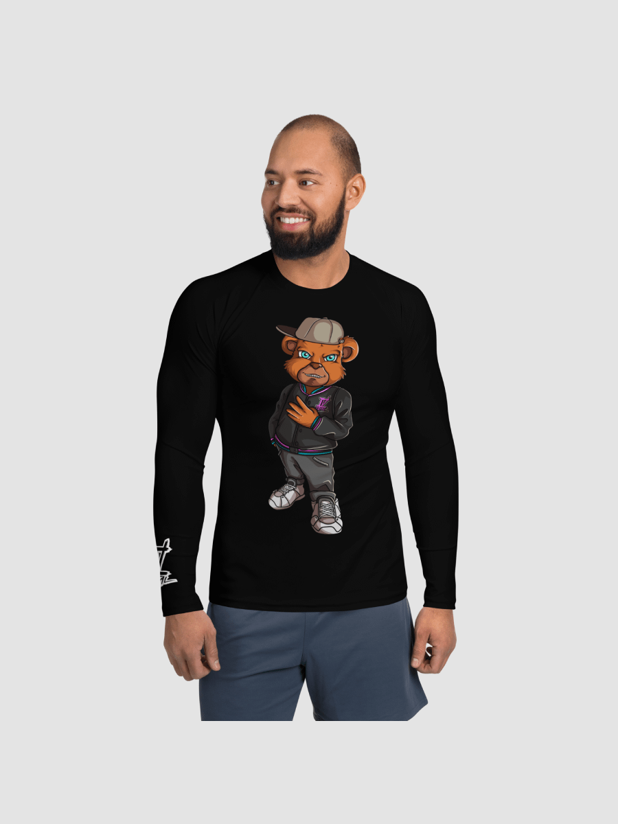 Standing Bear All-Over Print Men's Rash Guard product image (1)