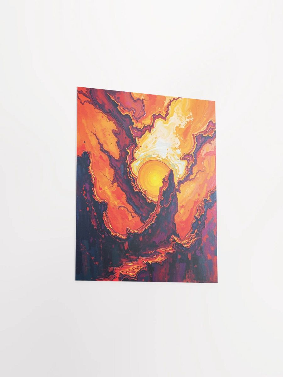 Radiant Sunburst Matte Poster product image (29)