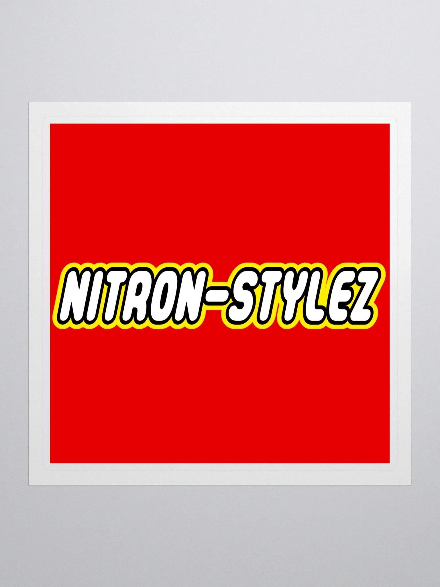 Wave 6 - Brick Logo Sticker product image (3)