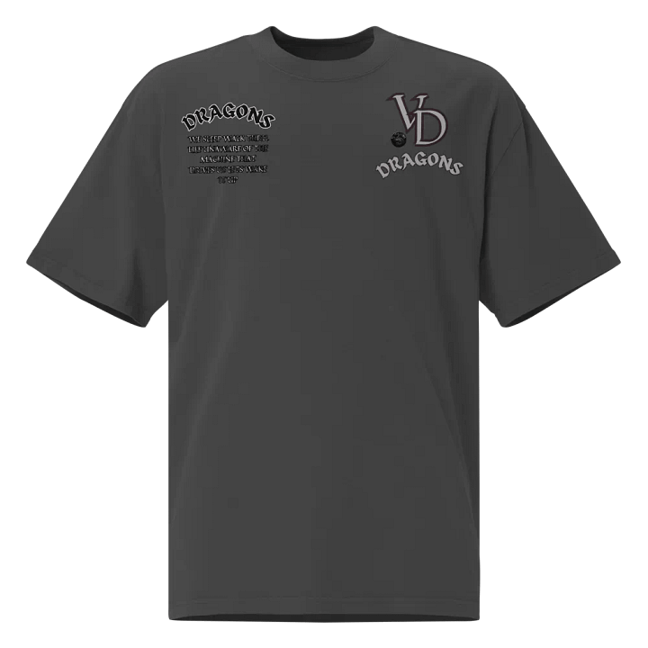the law and order oversized tee product image (1)