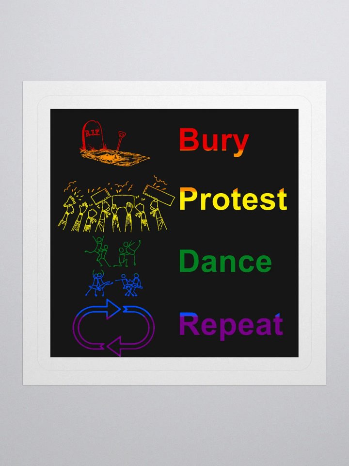 BPDR Sticker (Rainbow) product image (1)