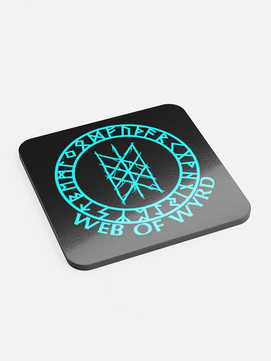 Web of Wyrd Cork Back Coaster product image (2)