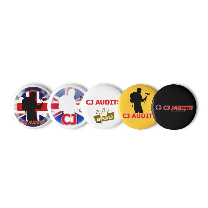 CJ Audits Mix Pin Buttons Set product image (1)