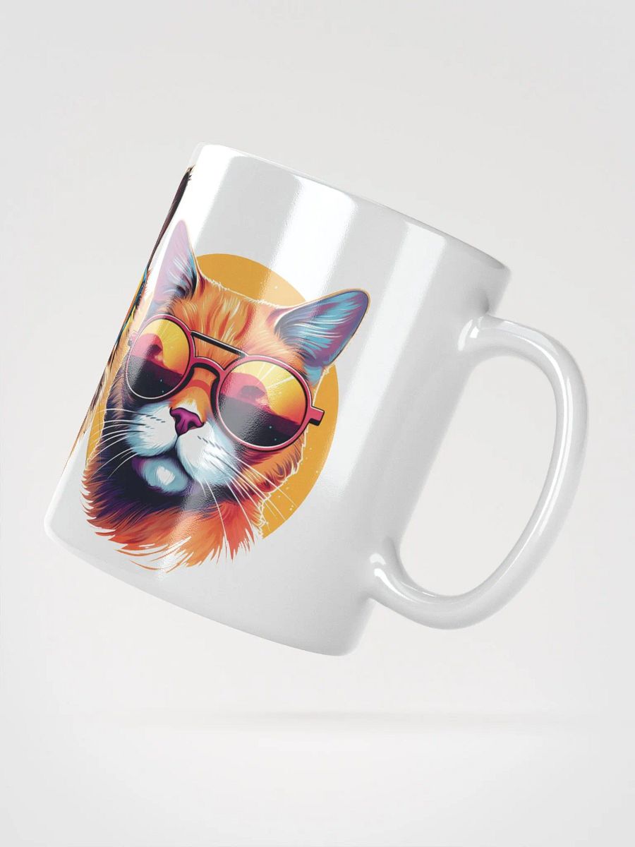 Cool Cats White Glossy Mug product image (4)