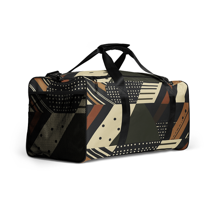 Geometric Fusion All-Over Duffle Bag product image (2)