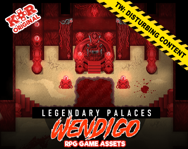 KR Legendary Palaces ~ Wendigo Tileset for RPGs product image (1)