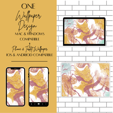 Living Waters Affirmation Wallpaper v6 product image (1)