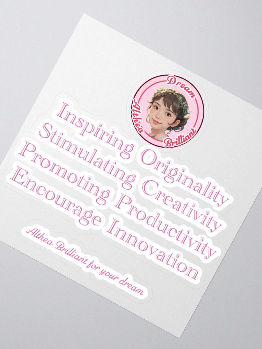 Dreamy Kiss Cut Stickers Set | Our Belief in the Power of Positive Imagery product image (2)
