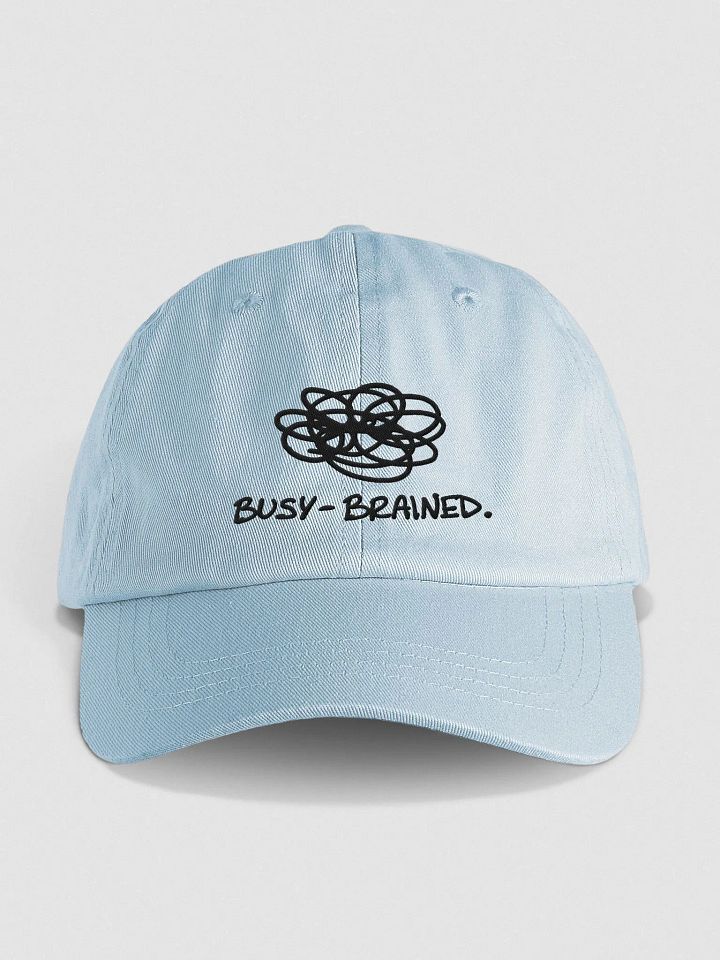 BUSY-BRAINED pastel dad hat product image (4)