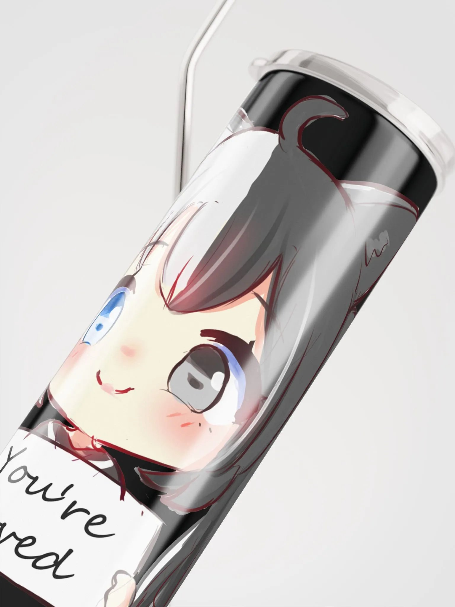 Stainless Steel Tumbler - Byakko You Are Loved Edition product image (10)
