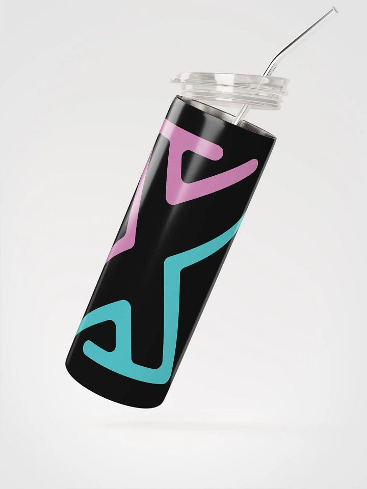 Pink&TeaL STRAW TUMBLER product image (3)