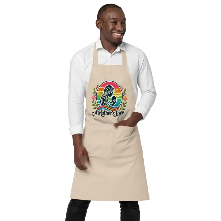 Mother's Love Silhouette Apron product image (1)