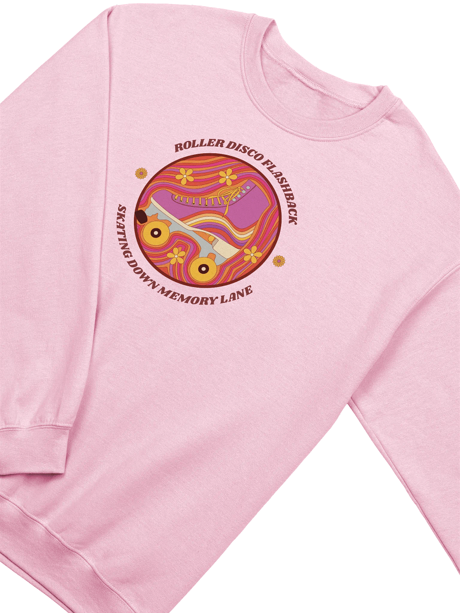 Retro Roller Skate Dream Crewneck Sweatshirt product image (2)