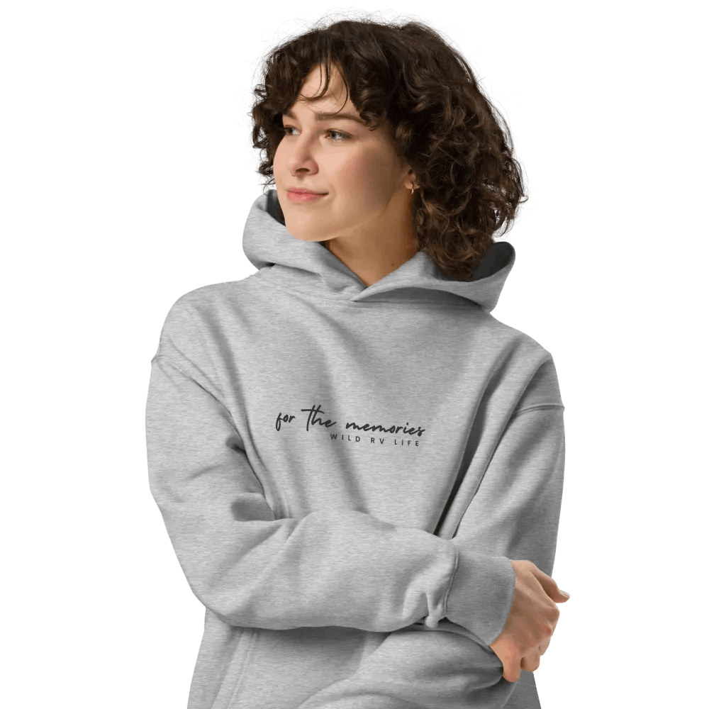 Premium "For The Memories" Oversized WRVL Hoodie product image (2)
