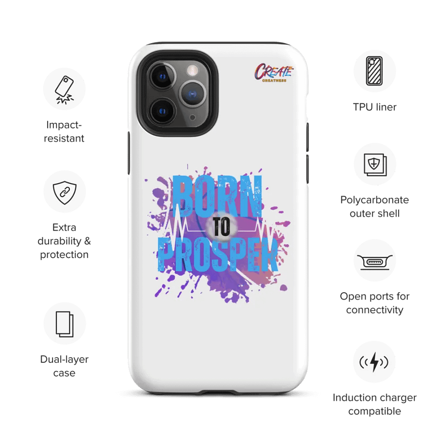 Soundwave Born to Prosper iPhone® Tough Case product image (54)