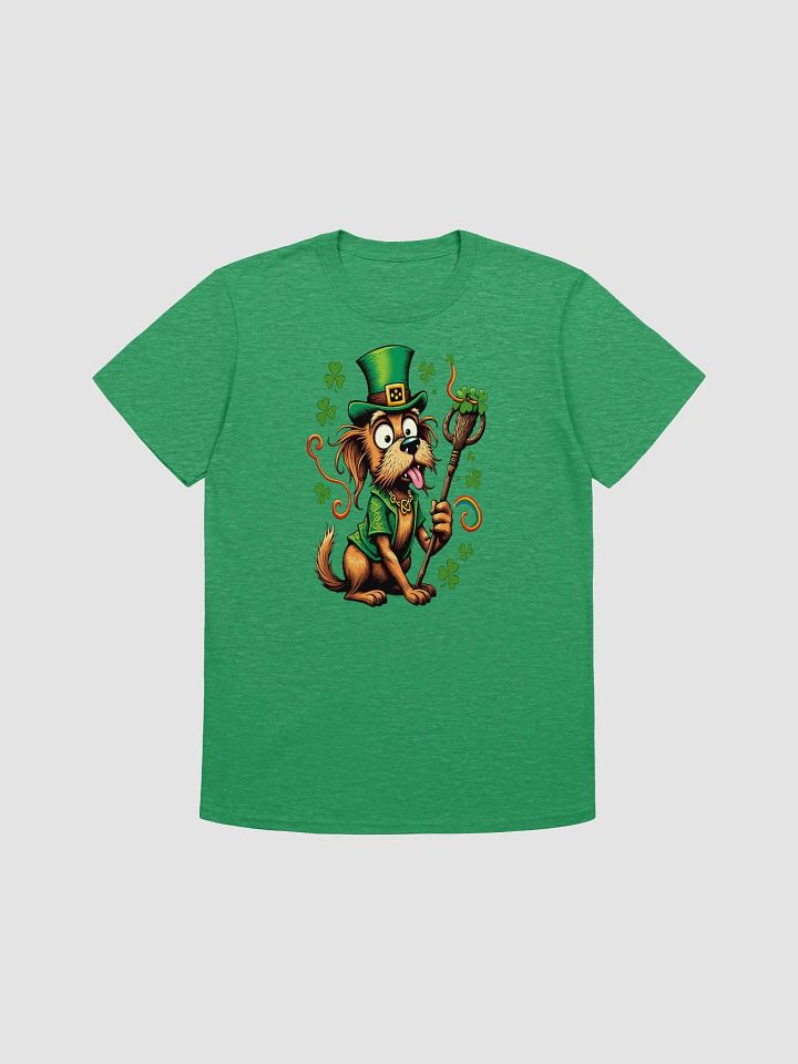 Lucky and Lit St. Patrick's Day T-Shirt – Funny Irish Dog Design product image (1)