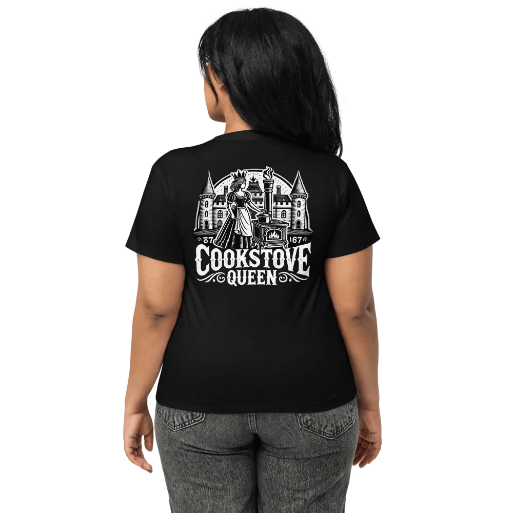 Cotton Heritage Women's High-Waisted Cookstove Queen Tee product image (10)