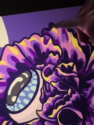 Art in real lyyyyyyfeee  #art #artistlyfe #supportartists #fyp #drawing #artprocess #colorful #flower #surreal 