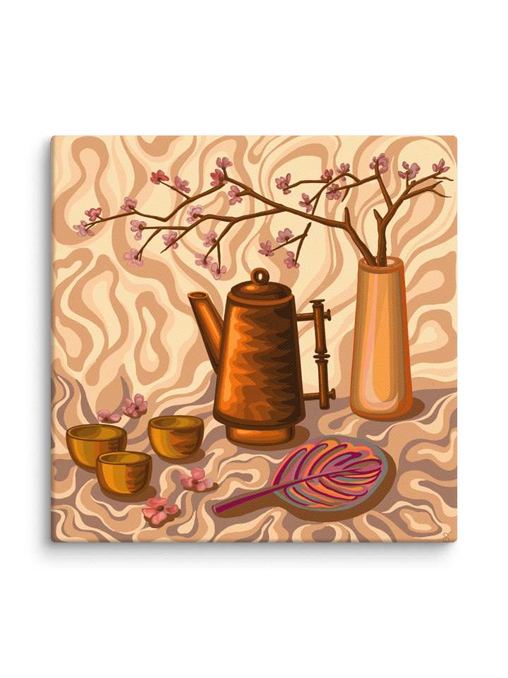 Blossom Brew Canvas Art - Coffee Shop No. 4 product image (99)