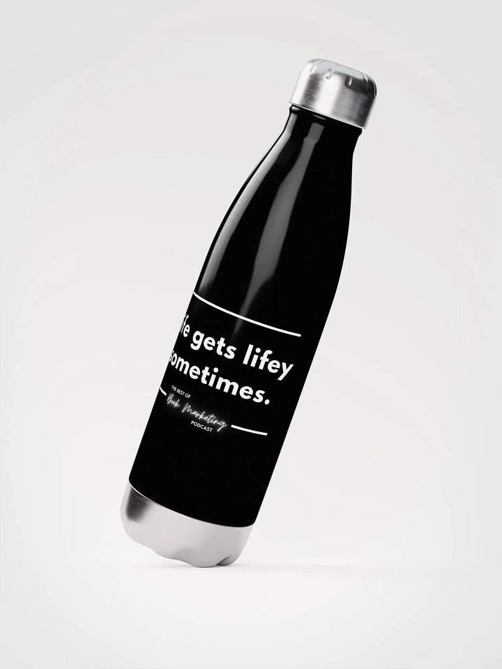 Life Gets Lifey Stainless Water Bottle product image (2)