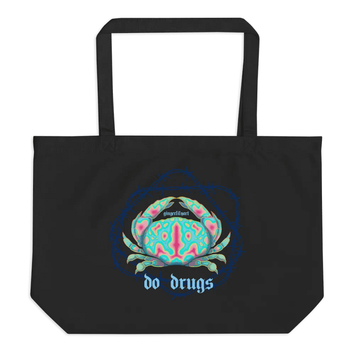 do drugs crab tote product image (1)