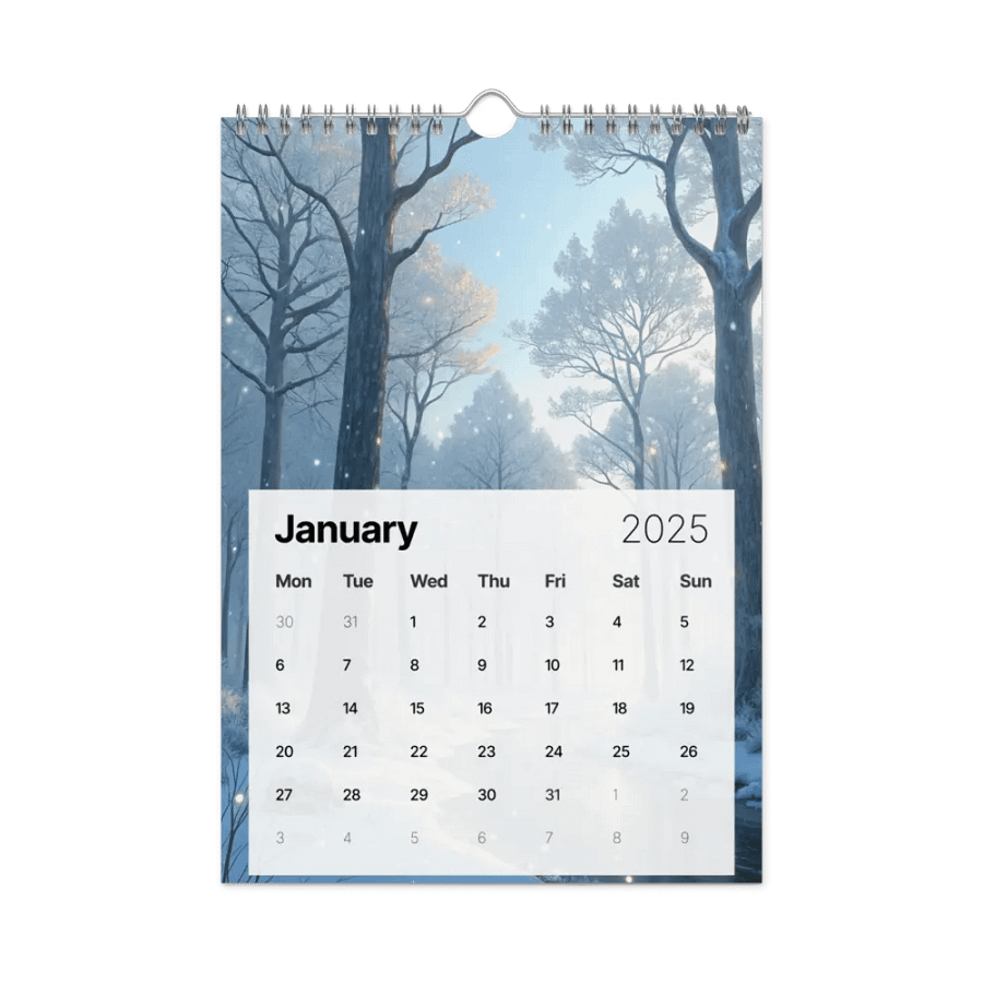 MAGICAL ANIME SEASONS WALL CALENDAR 2025 product image (6)