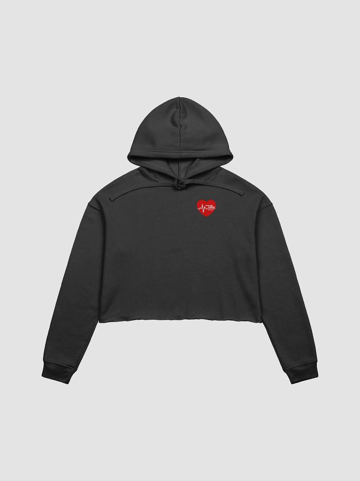 Bella Canvas Fleece Crop Hoodie (Women) product image (1)