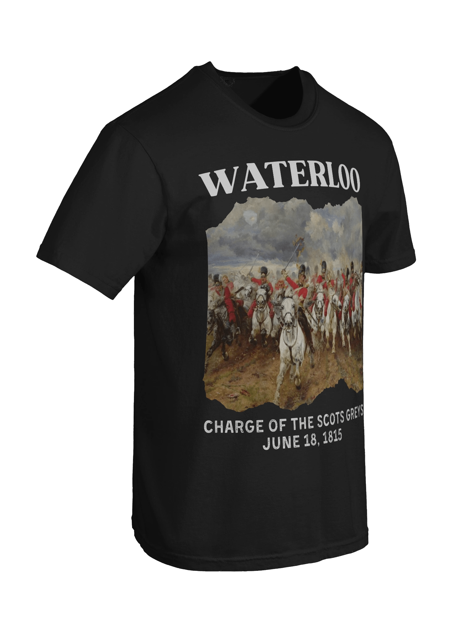 Waterloo - Charge of the Scots Greys T-Shirt product image (57)