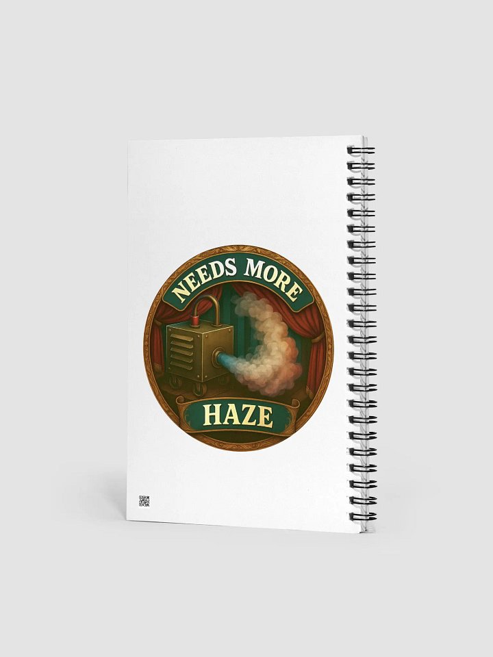 Theatrically Jerry: Vintage Style Needs More Haze Spiral Notebook product image (2)