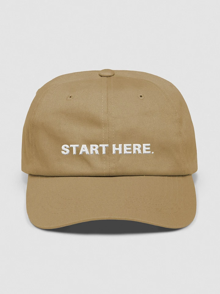 McKissick Health Start Here Dad Hat product image (1)