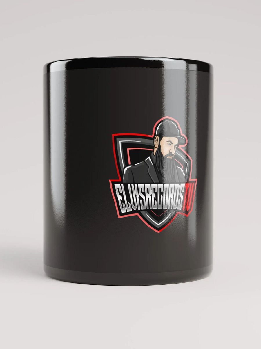ELVISRECORDSTV Black Glossy Mug product image (10)