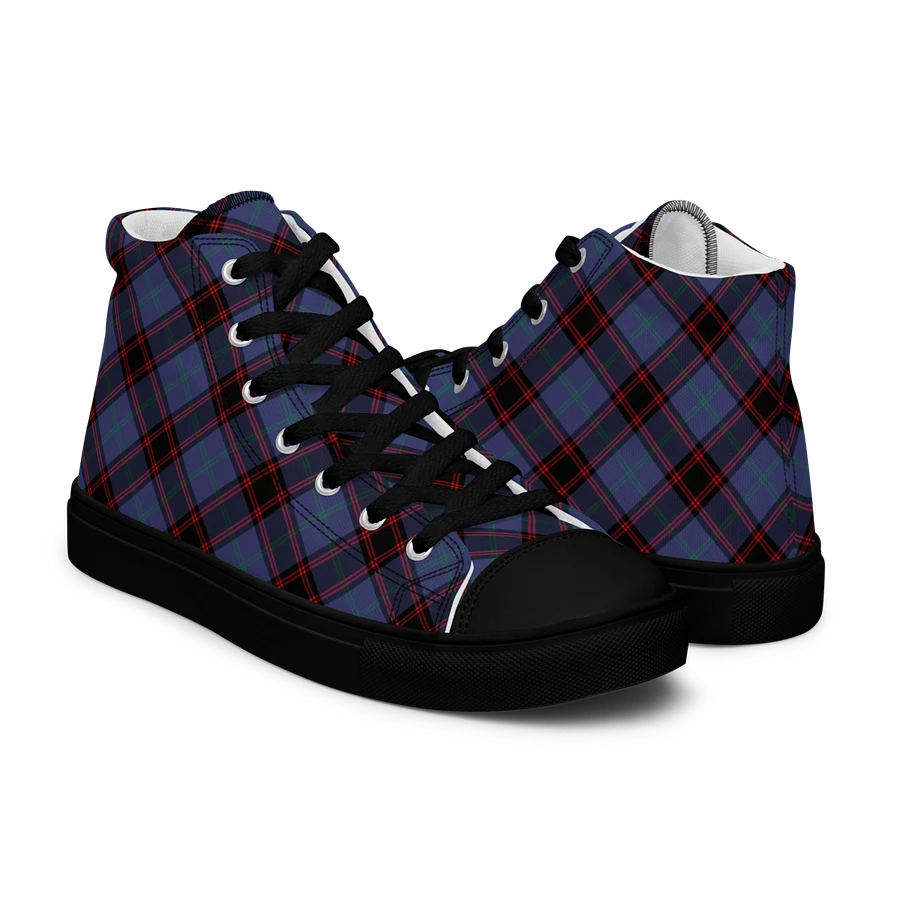 Rutherford Tartan Men's High Top Shoes product image (7)